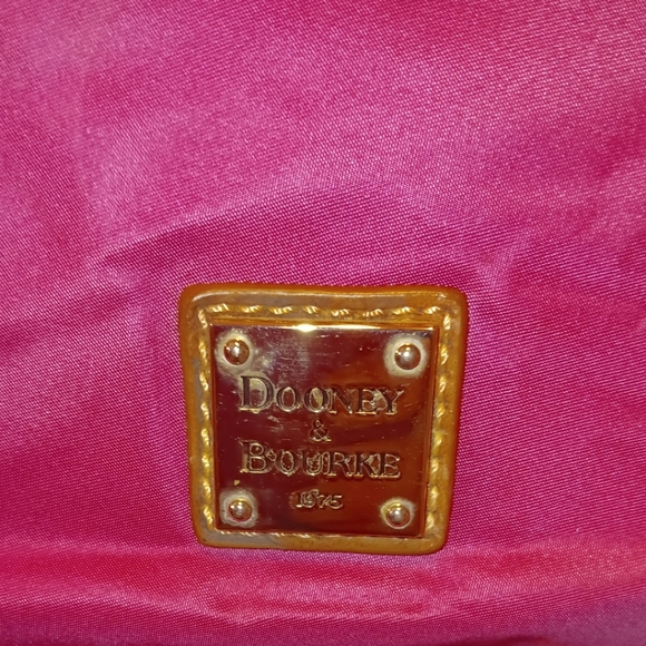 Bright pink Dooney and Burke Purse - Picture 2 of 9